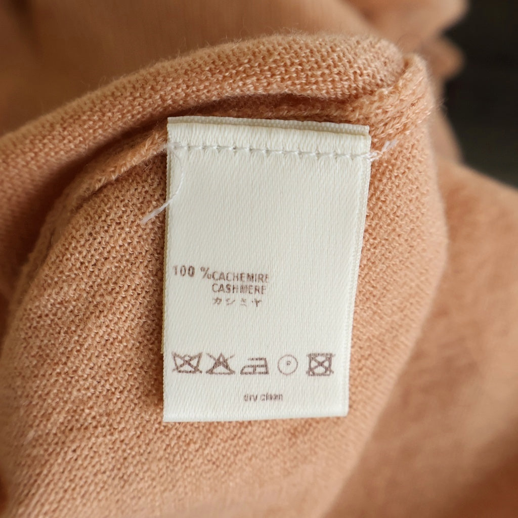 LOUIS VUITTON(ルイヴィトン) 06SS Vネック カシミヤニット セーター ピンクベージュ レディース RW061A WIKL07MIZ