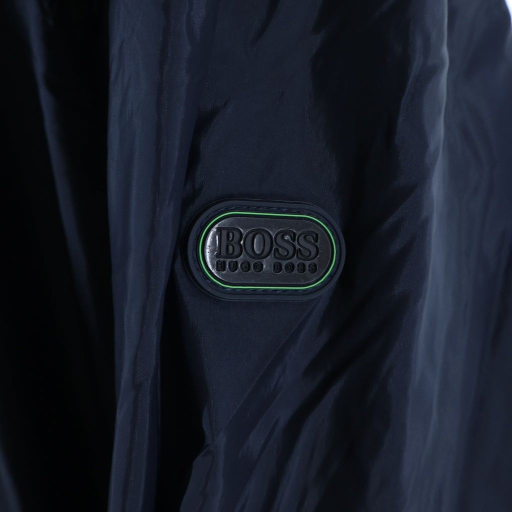 HUGO BOSS(ヒューゴボス) メッシュ切り替え ジップアップ ナイロン ジャケット ネイビー 10180779
