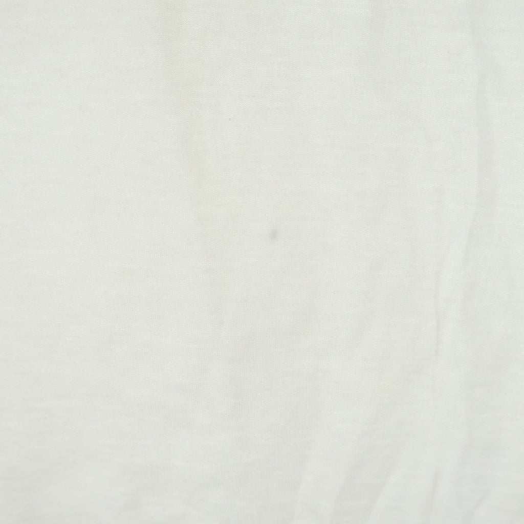 MONCLER(モンクレール) 20SS ワッペンロゴ サイドジップ ドローコード クルーネック 半袖Tシャツ ホワイト F10918C71400 8390Y