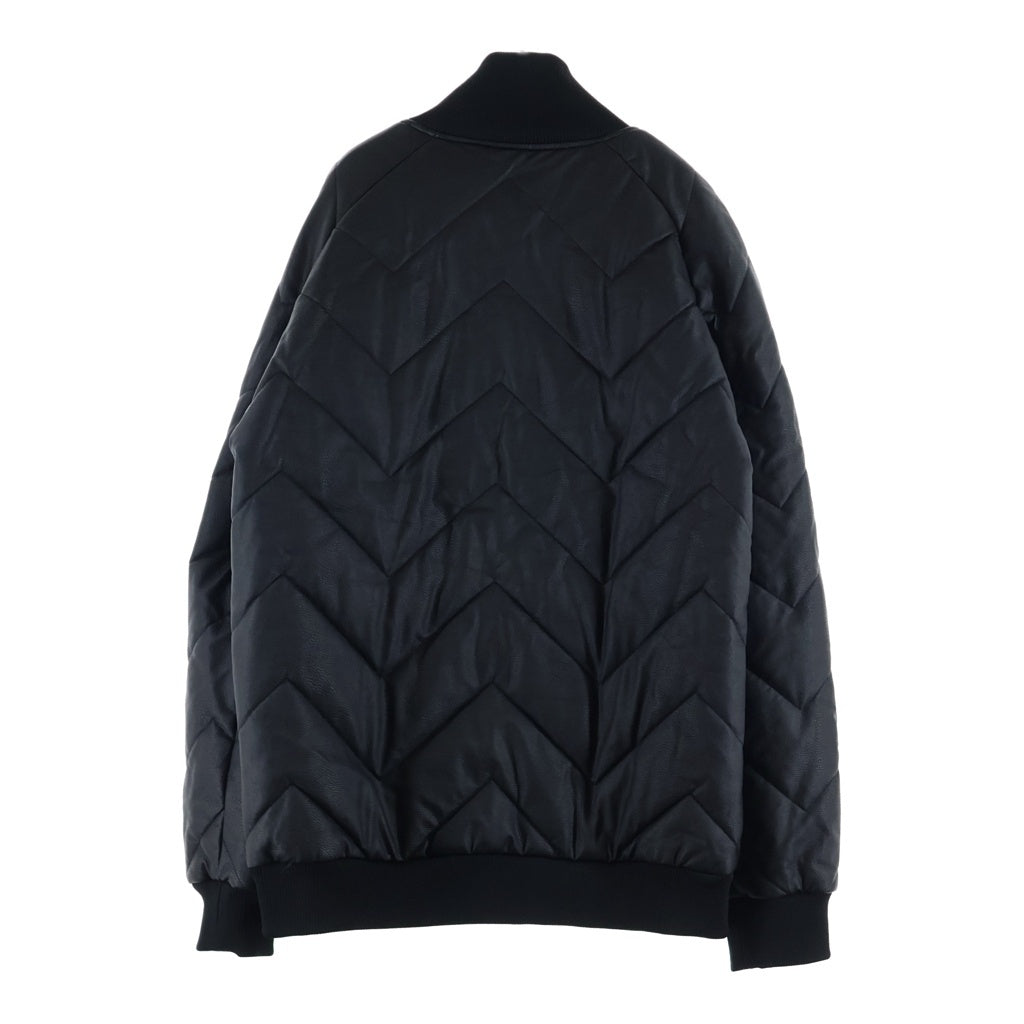 EMPORIO ARMANI(エンポリオアルマーニ) フェイクレザーブルゾン ジャケット ブラック #3XL 6YPB30 PNC0Z