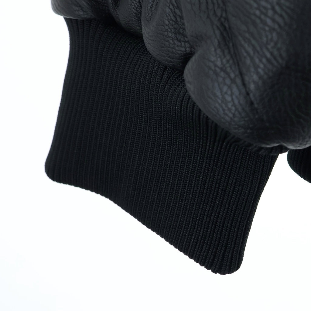 EMPORIO ARMANI(エンポリオアルマーニ) フェイクレザーブルゾン ジャケット ブラック #3XL 6YPB30 PNC0Z