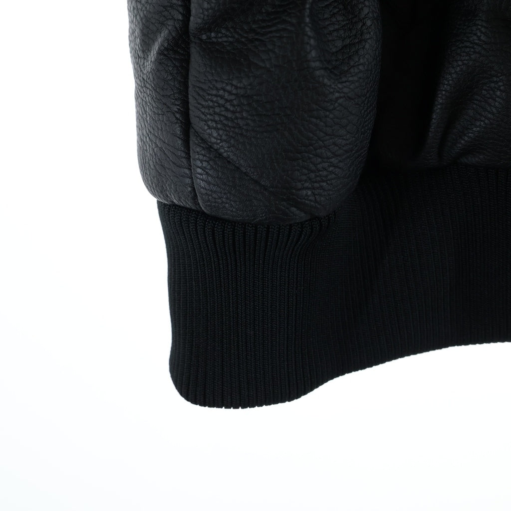 EMPORIO ARMANI(エンポリオアルマーニ) フェイクレザーブルゾン ジャケット ブラック #3XL 6YPB30 PNC0Z