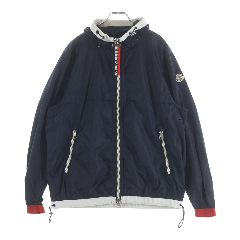 MONCLER(モンクレール) 18SS ナイロン フーデッド ジップアップ ジャケット ネイビー D10914162485 54155