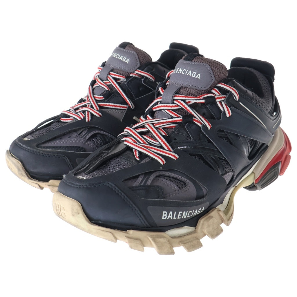 BALENCIAGA(バレンシアガ) TRACK TRAINER トラック トレーナー ローカットシューズ スニーカー ブラック/レッド 542023