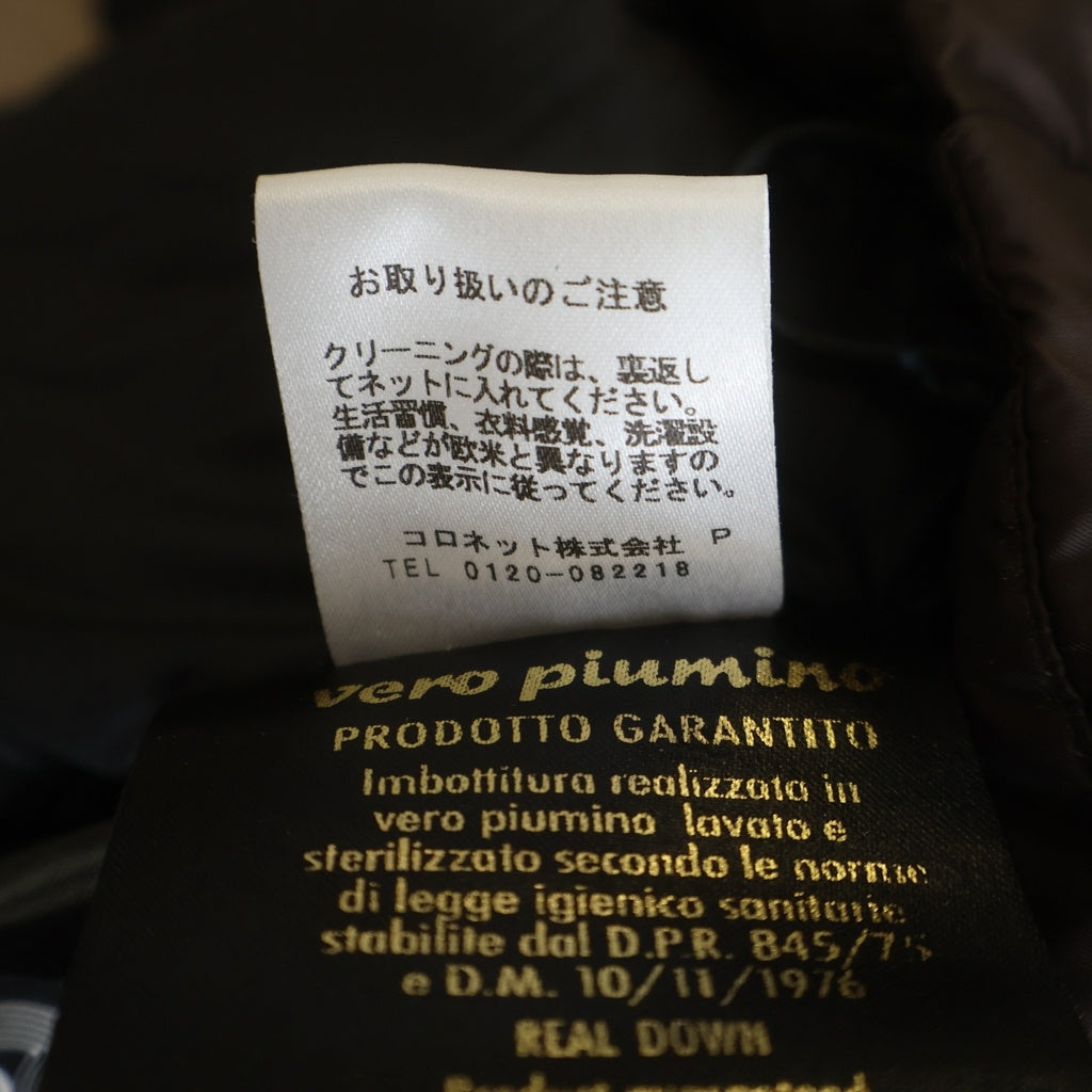 MOORER(ムーレー) ダウンジャケット ACQUA アクア ブラウン ナイロン レディース