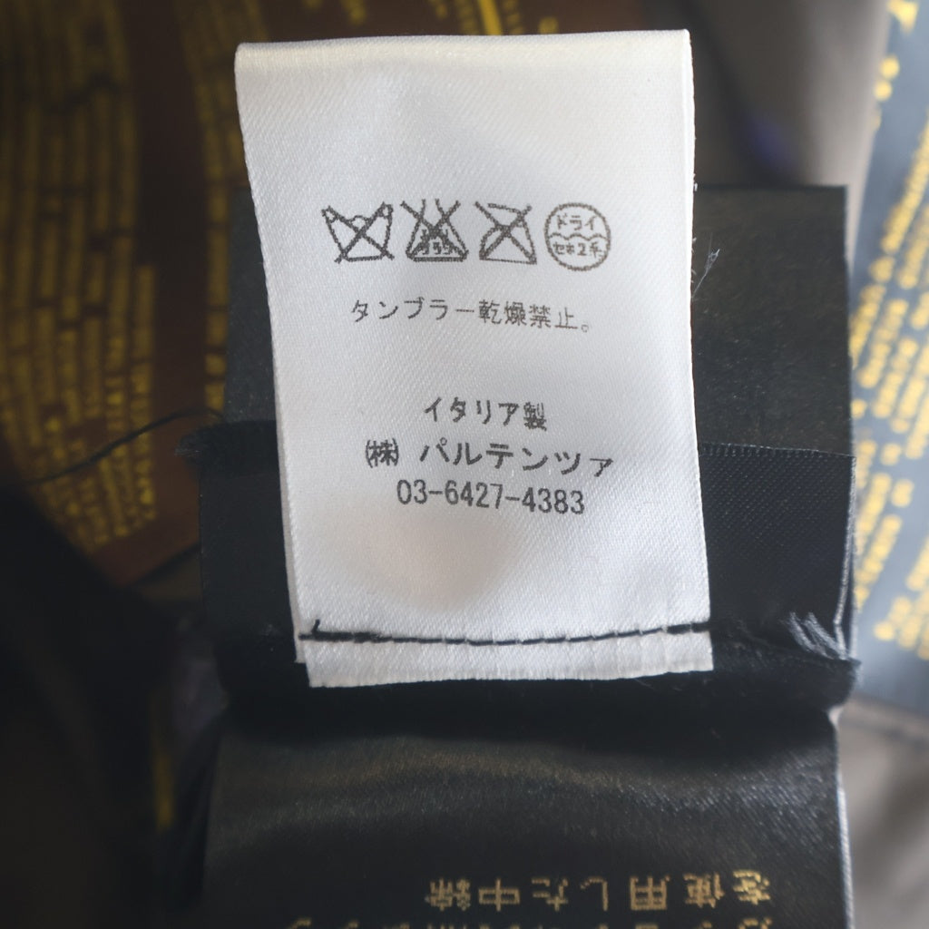 MOORER(ムーレー) ダブルブレスト ダウンジャケット グレー ラビットファー