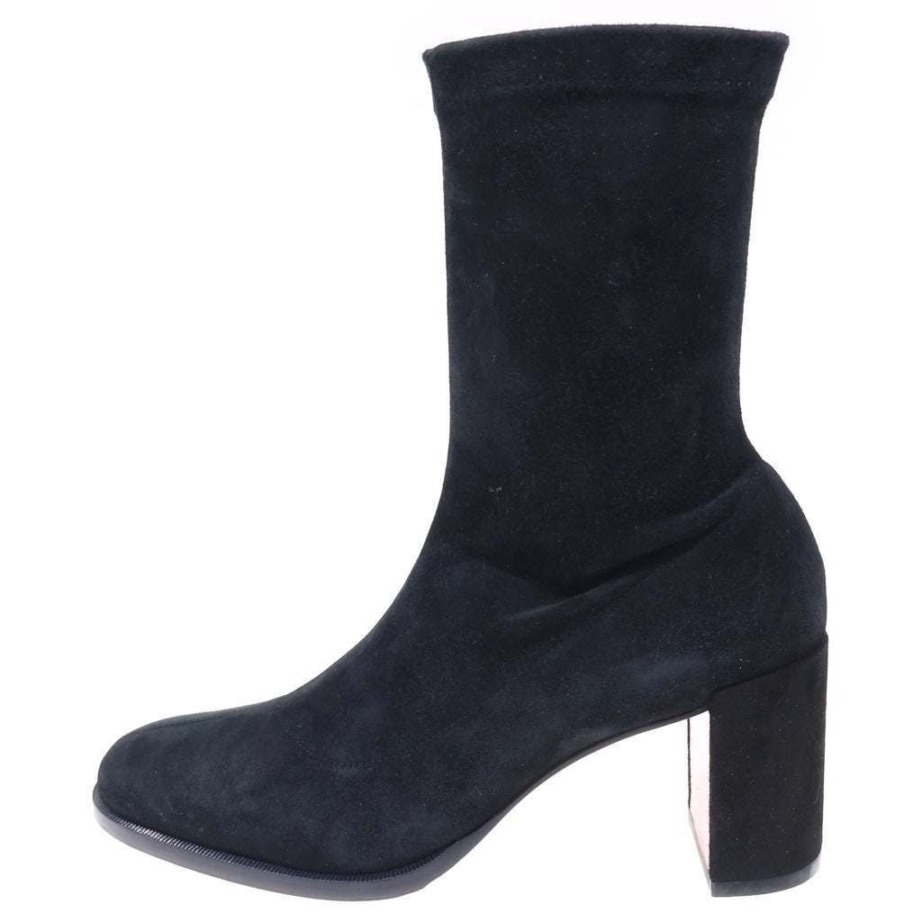 CHRISTIAN LOUBOUTIN(クリスチャンルブタン) ストレッチアドクサ70 ベロアレザー ブーツ ブラック 37 レディース