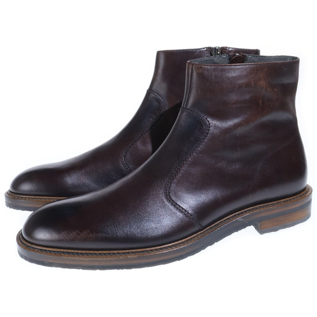 Z ZEGNA(ゼニア ジーゼニア) ジーゼニア レザーシューズ ブラウン #42