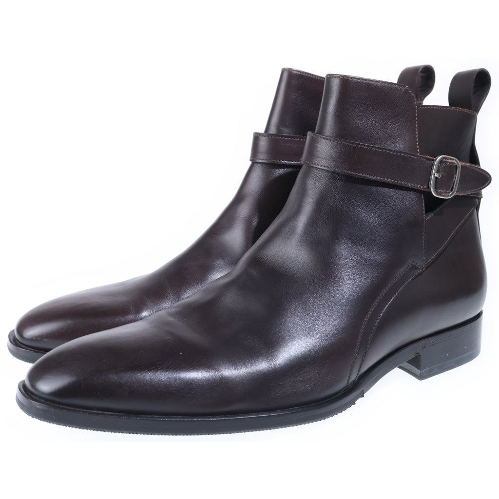 GIORGIO ARMANI(ジョルジオアルマーニ) ジョルジオアルマーニ レザーブーツ ブラウン #44 XGU633