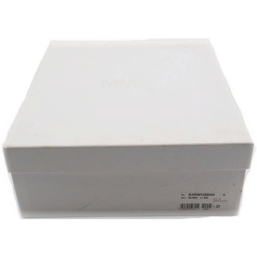 MM6 Maison Margiela(エムエムシックスメゾンマルジェラ) サイドジップスエード ブーツ 37 グレー S40WU0045 レディース