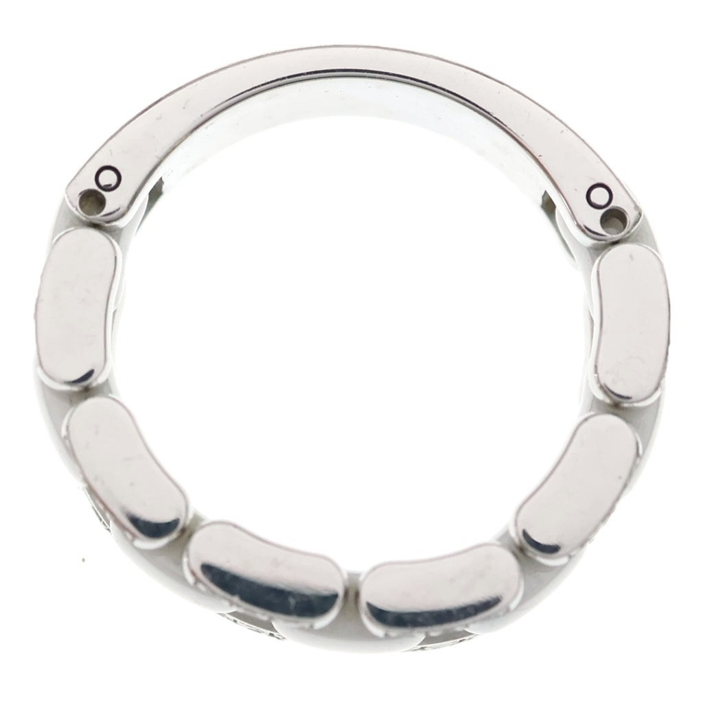 CHANEL(シャネル) ウルトラ パヴェダイヤ リング 指輪 ホワイト×シルバー 750WG/CE #T52 10.4g レディース