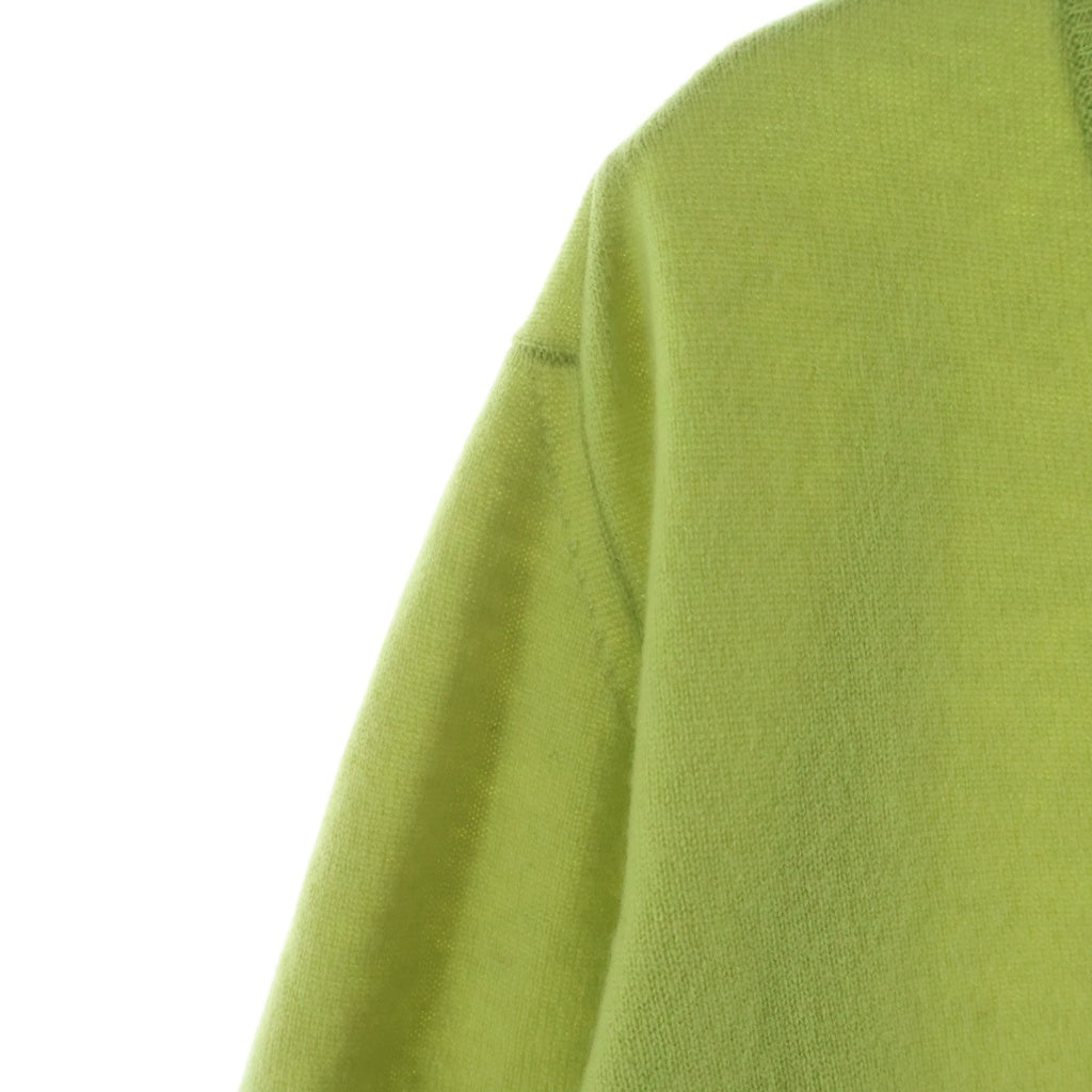 HERMES(エルメス) Vネック ニット グリーン カシミア M レディース