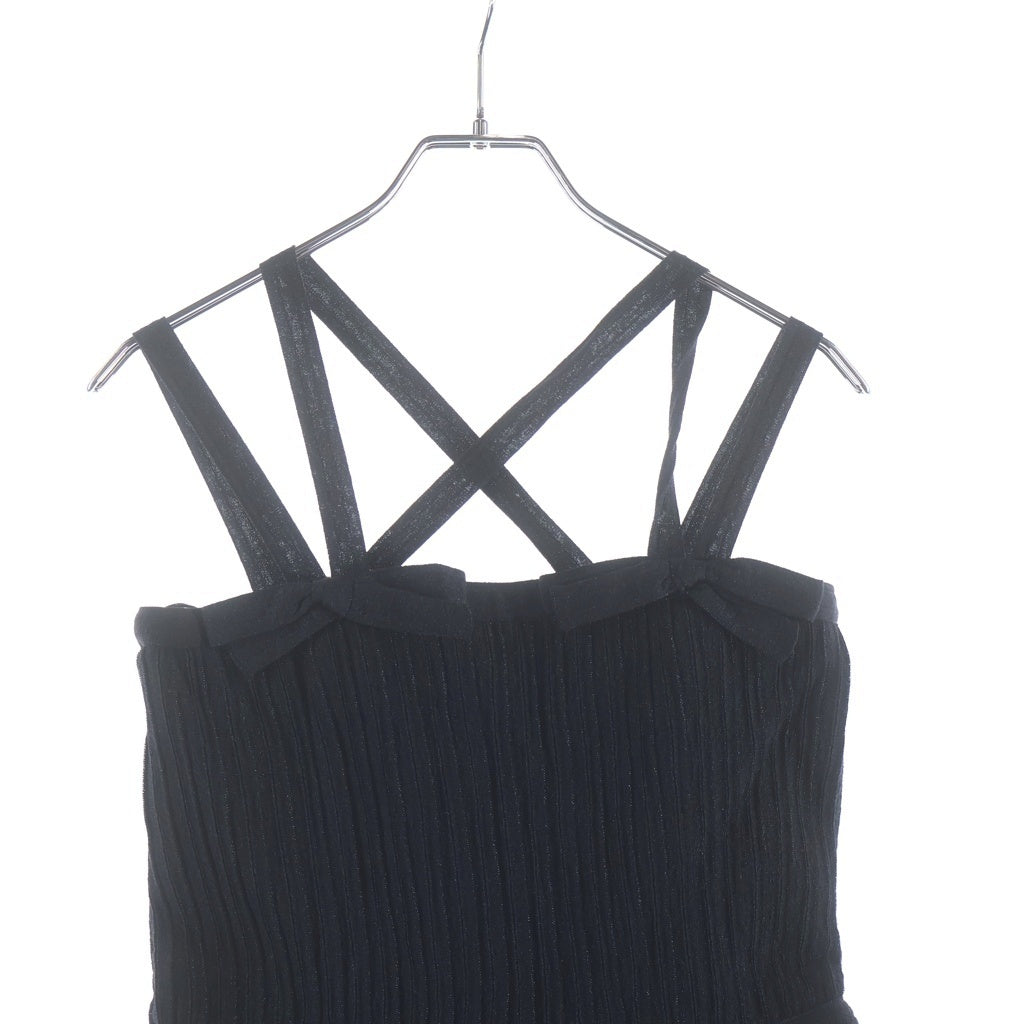 CHANEL(シャネル) ノースリーブワンピース ブラック #34 P3355K0084 レディース