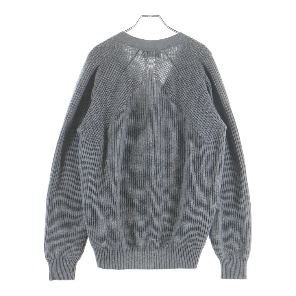 MACKINTOSH(マッキントッシュ) ×BATONER バトナー カシミヤニット 長袖カーディガン グレー レディース