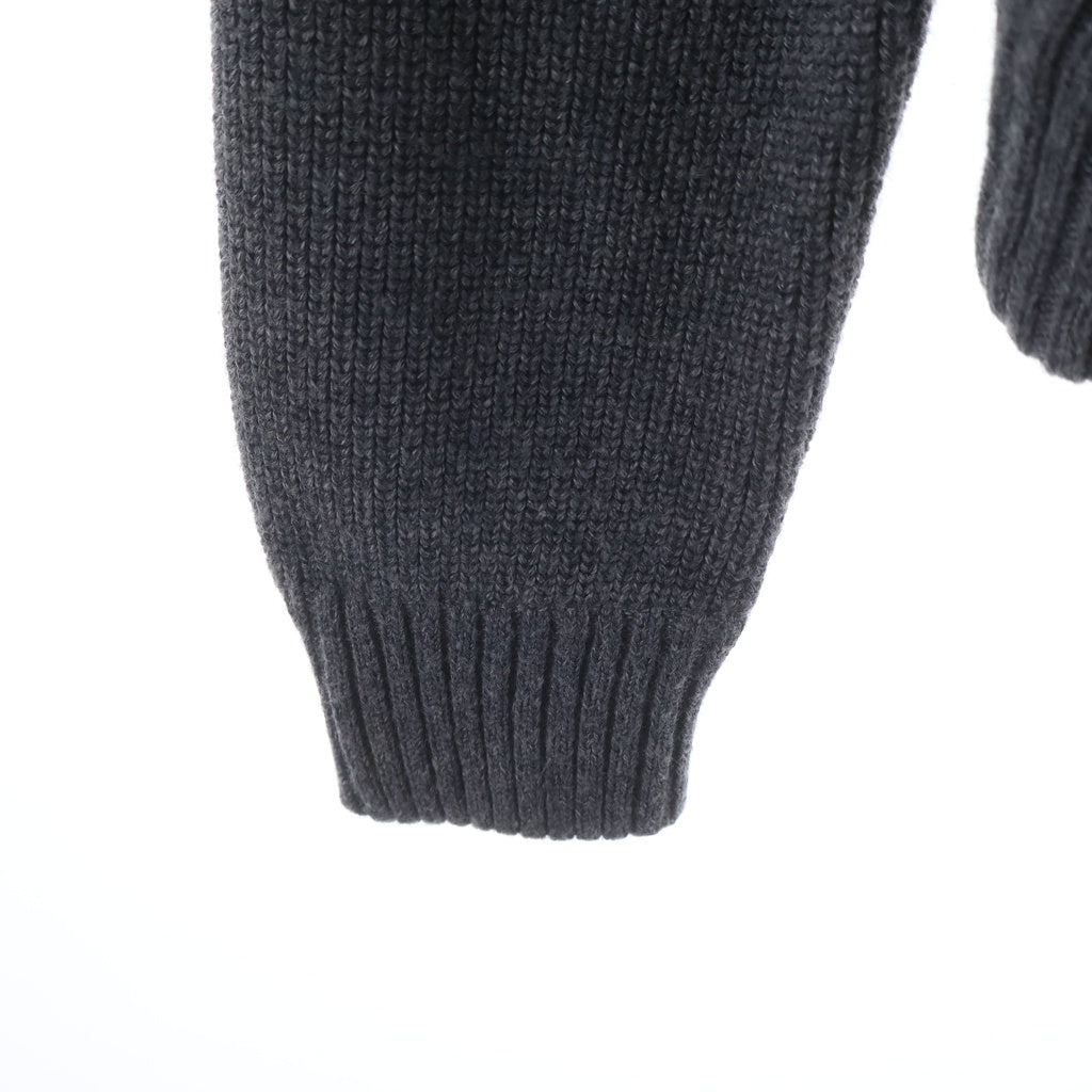MONCLER(モンクレール) MAGLIONE TRICOT CARDIGANN カーキ×グレー #M レディース