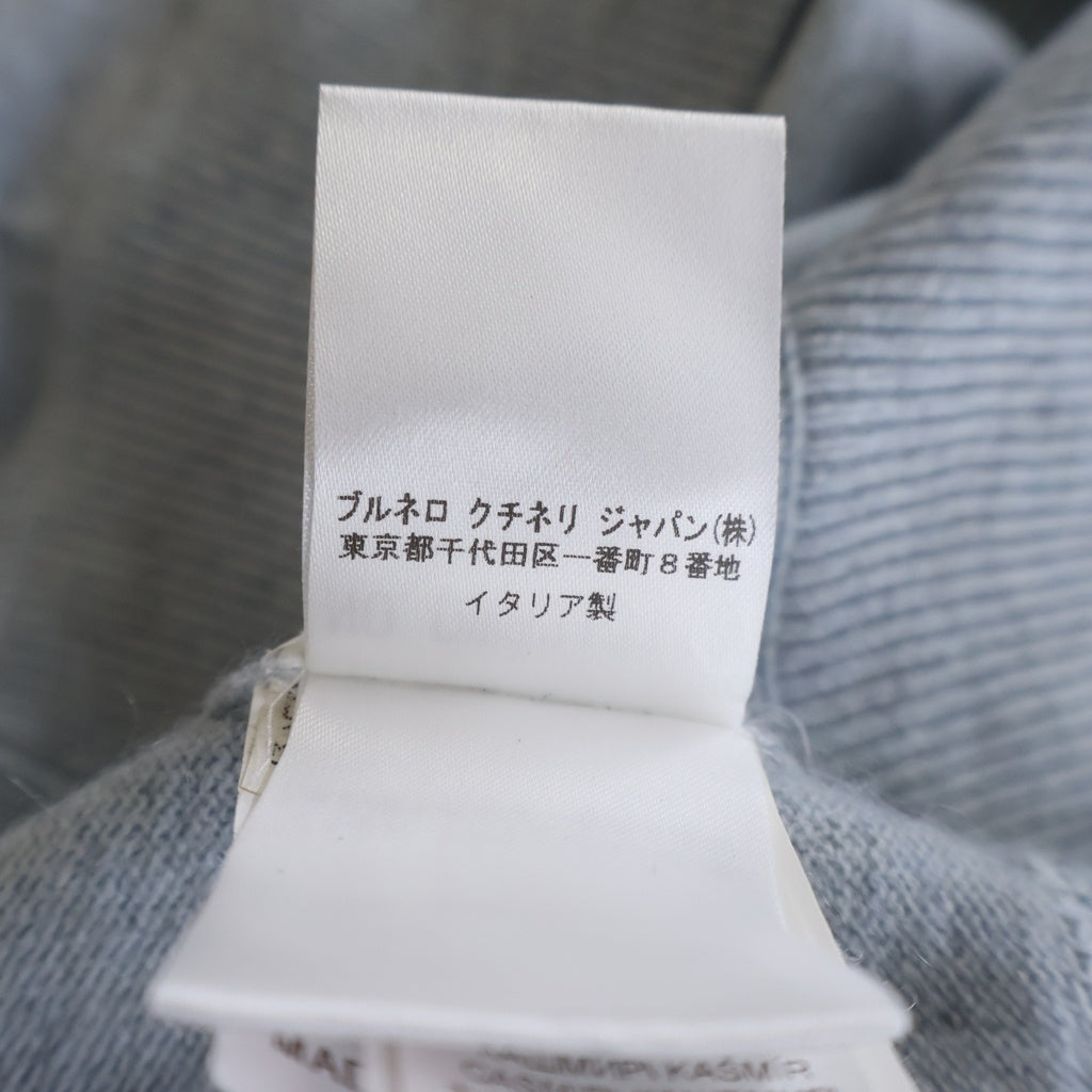 BRUNELLO CUCINELLI(ブルネロクチネリ) ニット グレー カシミア #48 レディース