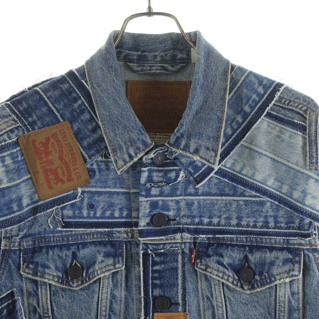 Levi's(リーバイス) パッチワーク デニムジャケット #S