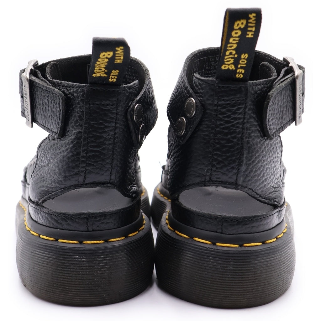 Dr.Martens(ドクターマーチン) スタッズサンダル ブラック レザー #38 レディース