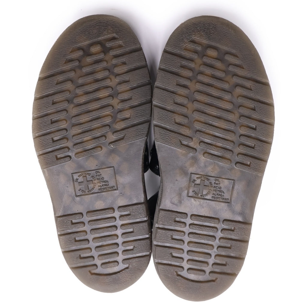 Dr.Martens(ドクターマーチン) スタッズサンダル ブラック レザー #38 レディース