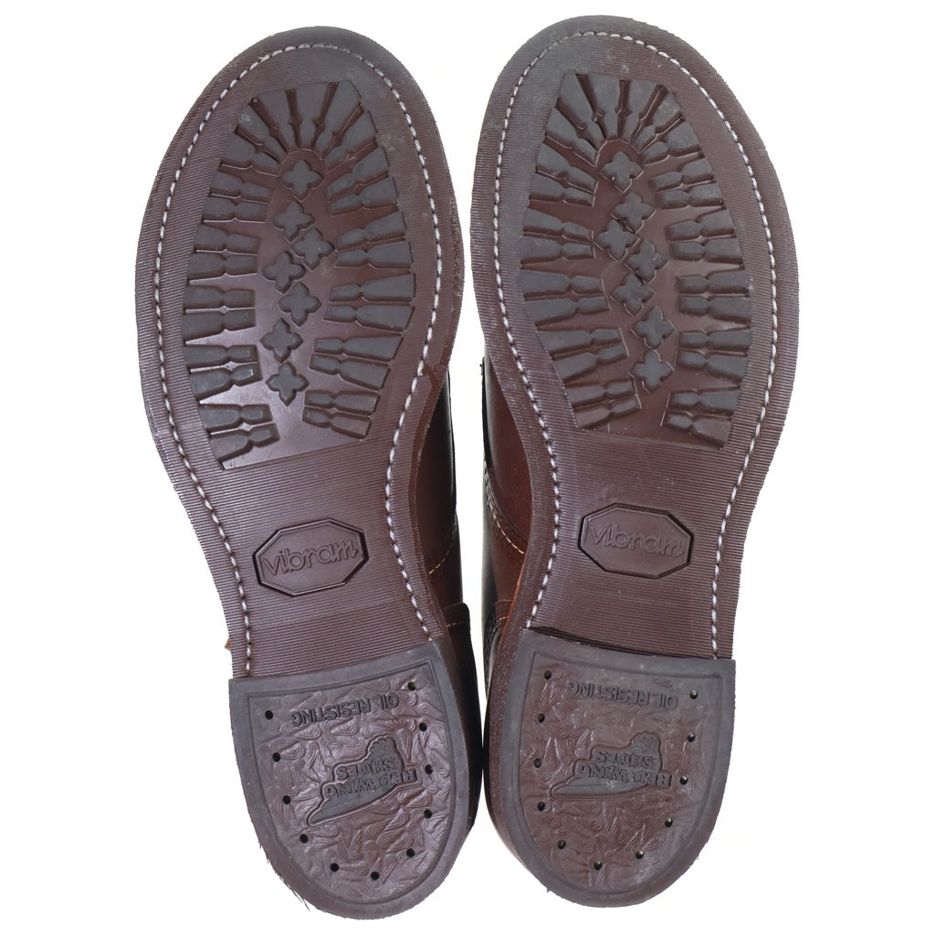 RED WING(レッド ウイング) アイアンレンジャー レザー レースアップ ショート ブーツ ブラウン 8111
