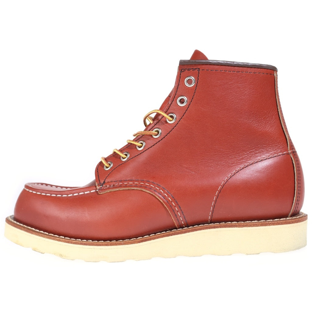 RED WING レッド ウイング 8875 6インチ クラシックモック レザー レースアップ ショート ブーツ ブラウン RED WING(レッド ウイング) 6インチ クラシックモック レザー レース