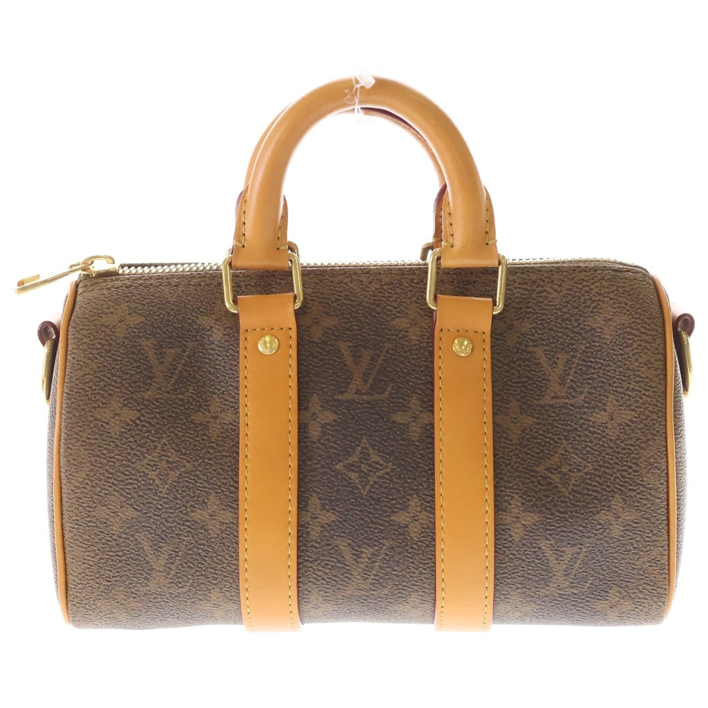LOUIS VUITTON(ルイヴィトン) ルイヴィトン キーポル・バンドリエール25 モノグラム 2024AWメンズデフィレ ハンドバッグ レザー×PVC M11542 ゴールド金具 レディース