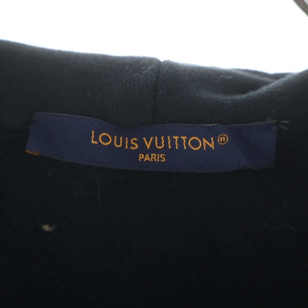 LOUIS VUITTON(ルイヴィトン) ジャズ マルチロゴ ジップアップフーディー パーカー ブラック #S RM231M SR1 HOY32W