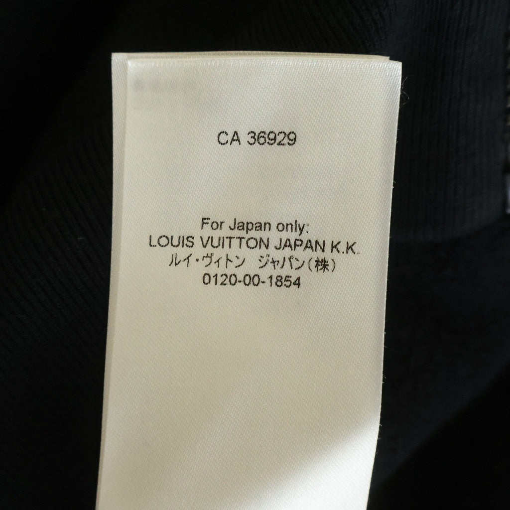 LOUIS VUITTON(ルイヴィトン) ジャズ マルチロゴ ジップアップフーディー パーカー ブラック #S RM231M SR1 HOY32W