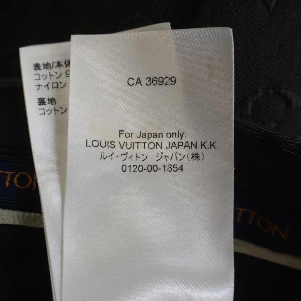 LOUIS VUITTON(ルイヴィトン) モノグラム スーツパンツ ダークグレー #38