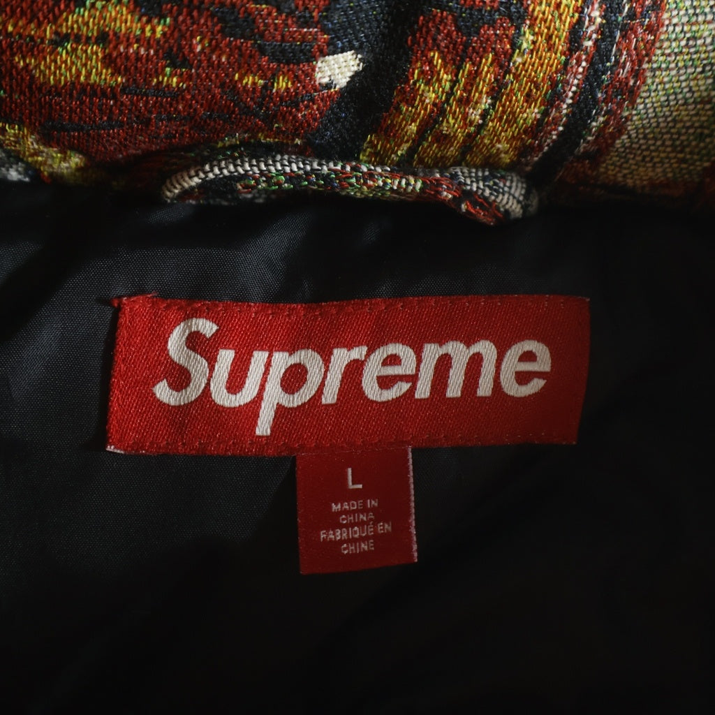 SUPREME(シュプリーム) 23AW Tapestry Down Puffer Jacket ジャケット マルチカラー #L