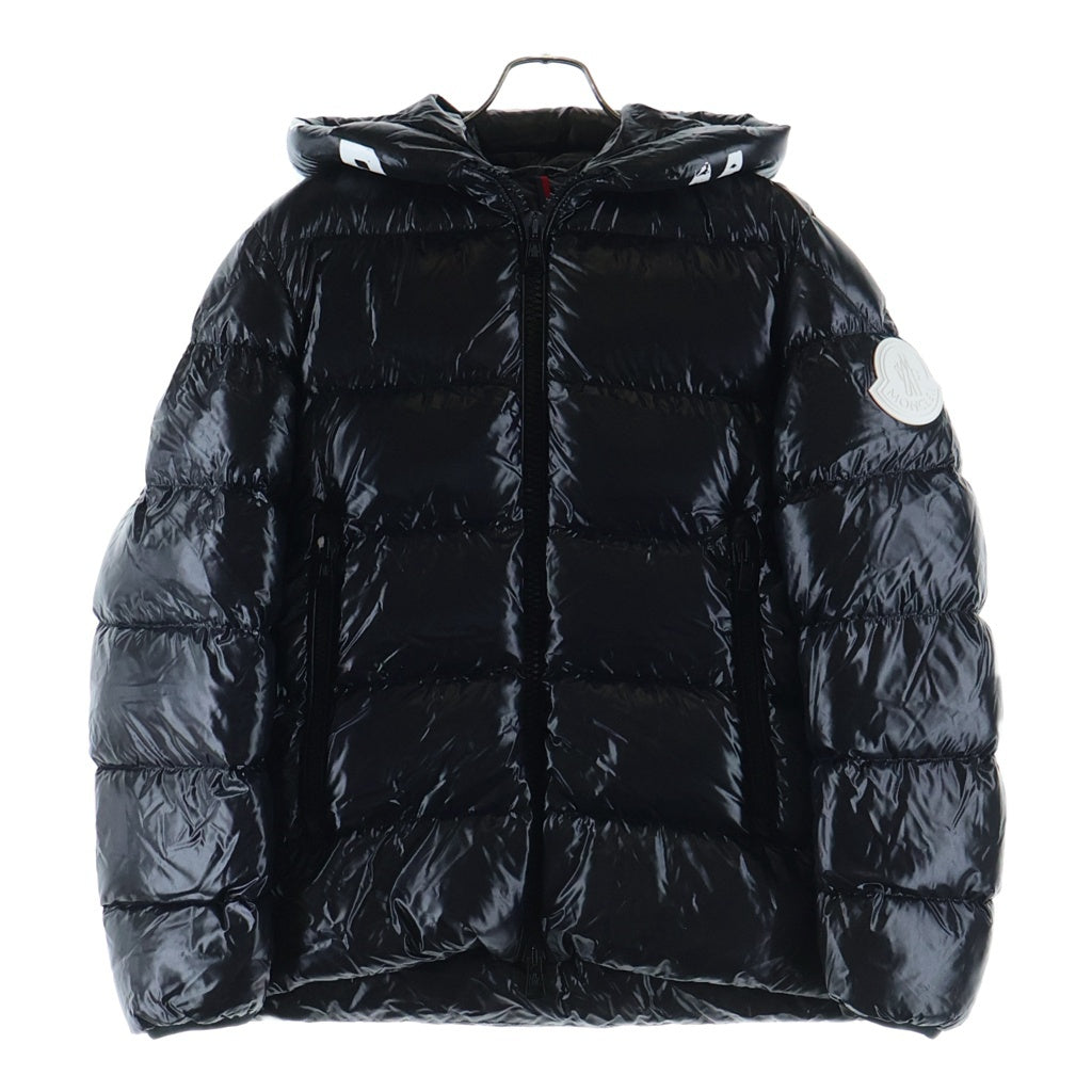 MONCLER(モンクレール) 19AW DUBOIS デュボア ラバーワッペンロゴ ダウンジャケット ブラック E20914131505 68950