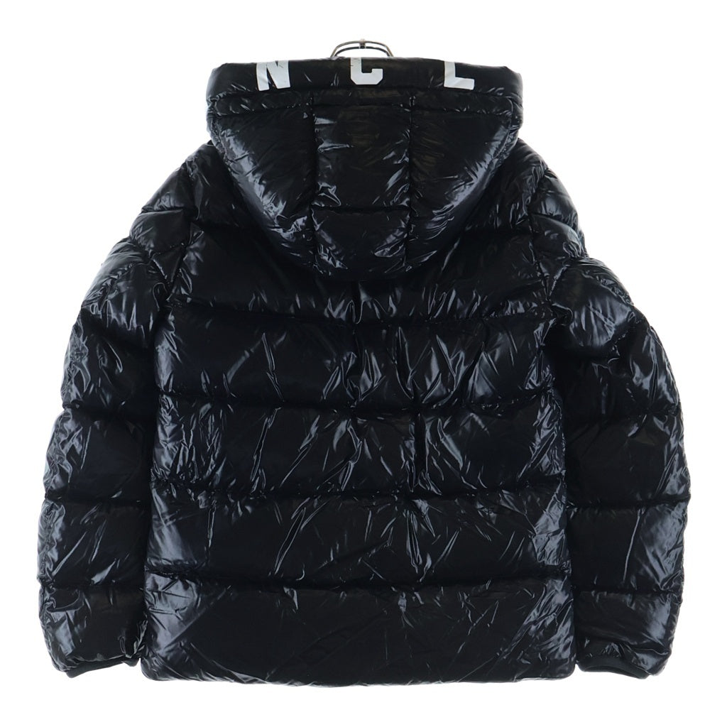 MONCLER(モンクレール) 19AW DUBOIS デュボア ラバーワッペンロゴ ダウンジャケット ブラック E20914131505 68950
