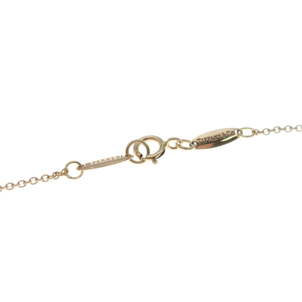 TIFFANY & Co.(ティファニー) ティファニー エルサペレッティ オープンハートネックレス ペンダント チェーン ピンクゴールド 750 レディース