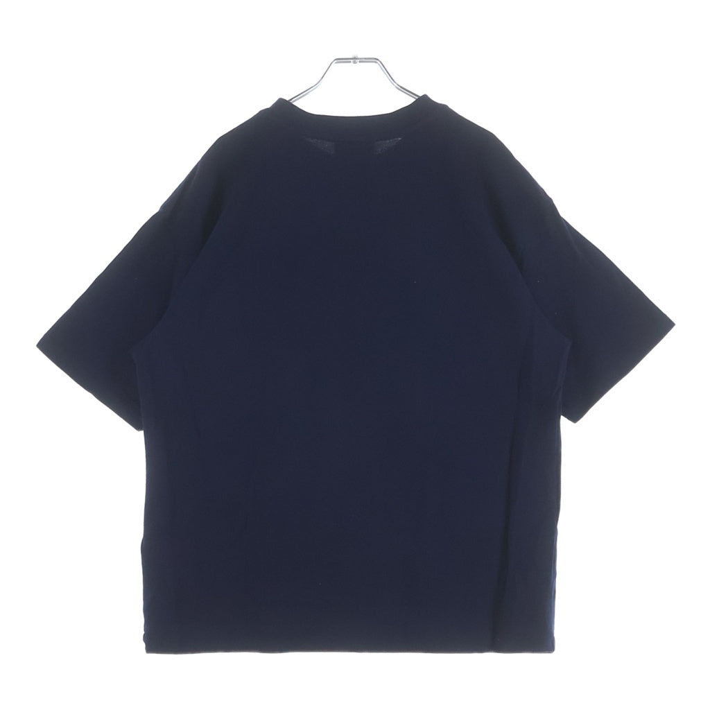 LACOSTE(ラコステ) EDIFICE別注 ロゴ刺繍 ワッペンポケット 半袖Tシャツ ネイビー TH202PL レディース