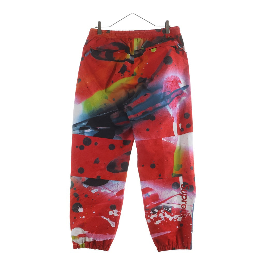 SUPREME(シュプリーム) 20SS ×Rammellzee GORE-TEX Pant ラメルジー グラフィック総柄プリント ゴアテックス パンツ レッド レディース