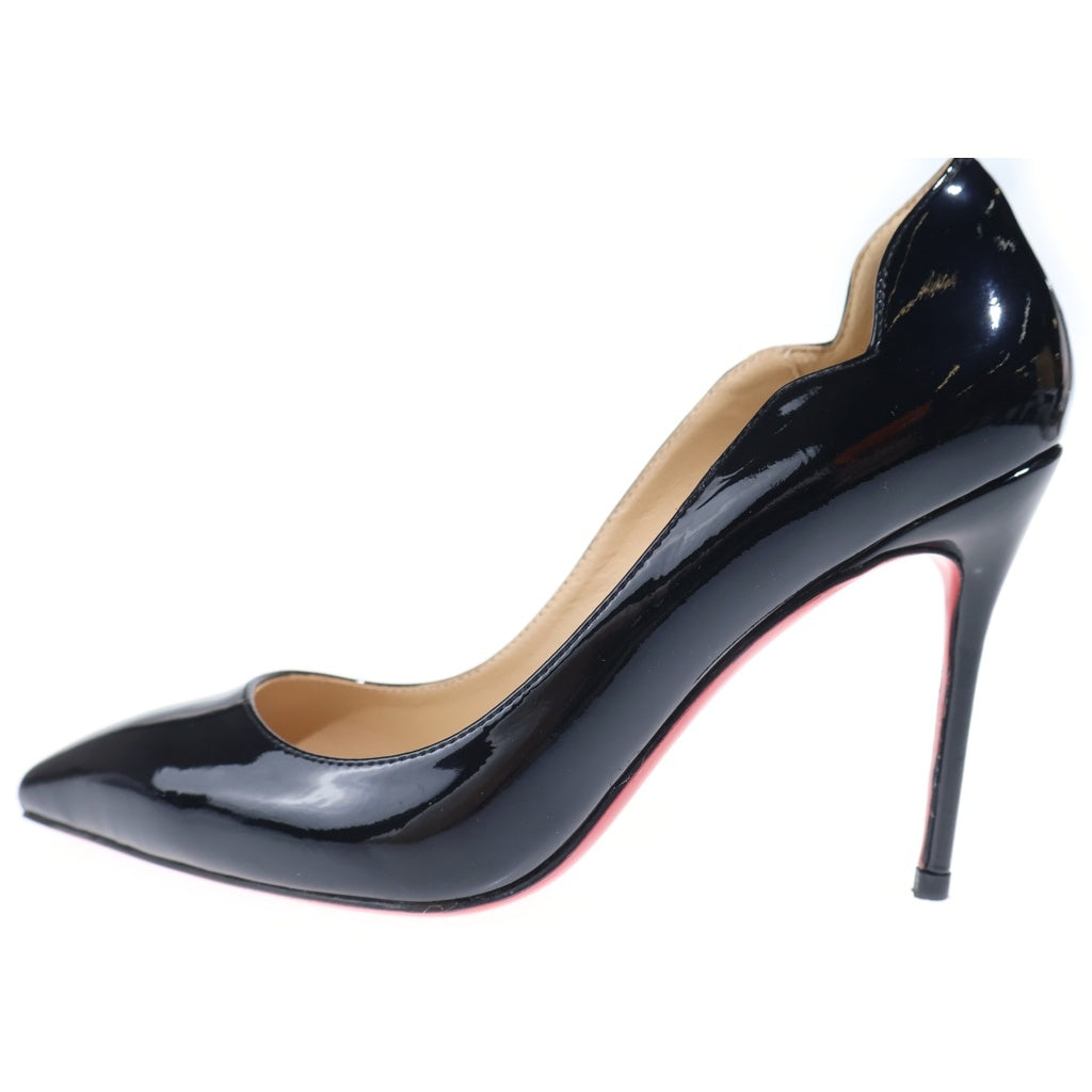 CHRISTIAN LOUBOUTIN(クリスチャンルブタン) パテントレザー ヒール パンプス シューズ ブラック レディース