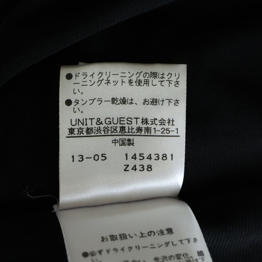 ERIN(エリン) ボーダー フラワー総柄レース ノースリーブ ワンピース ドレス ブラック レディース