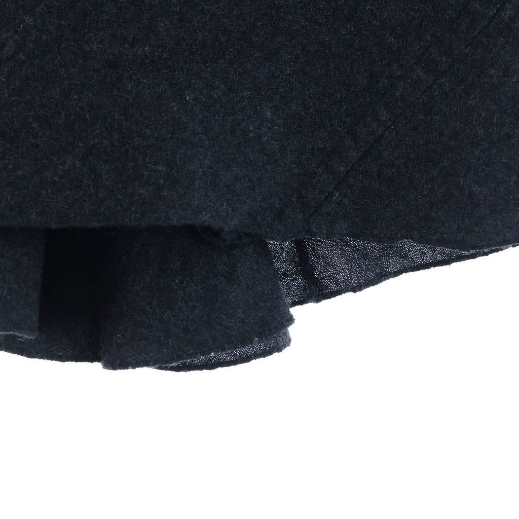 Rick Owens(リックオウエンス) 12AW リブ切り替え ウール ニット タイト ミディアム スカート グレー レディース