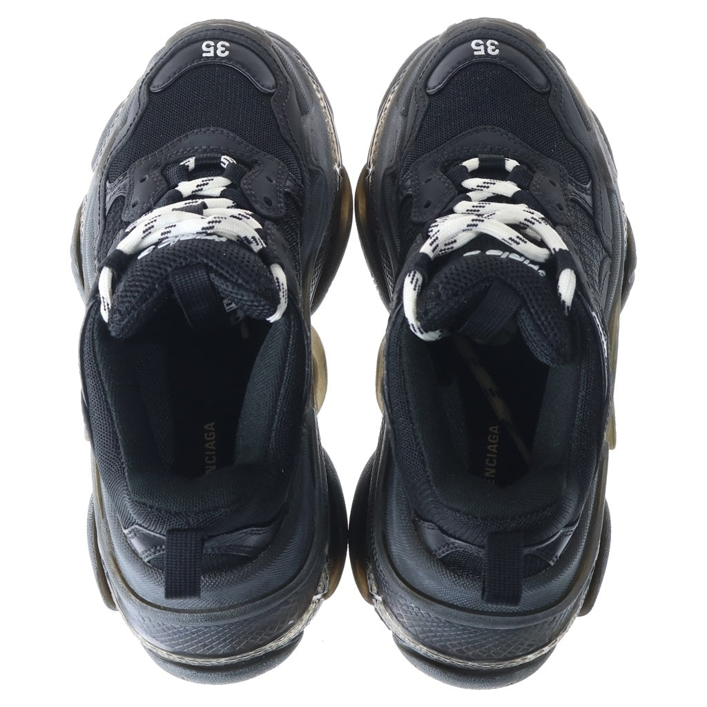 BALENCIAGA(バレンシアガ) Triple S トリプルエス クリアソール ローカットシューズ スニーカー ブラック レディース 544351