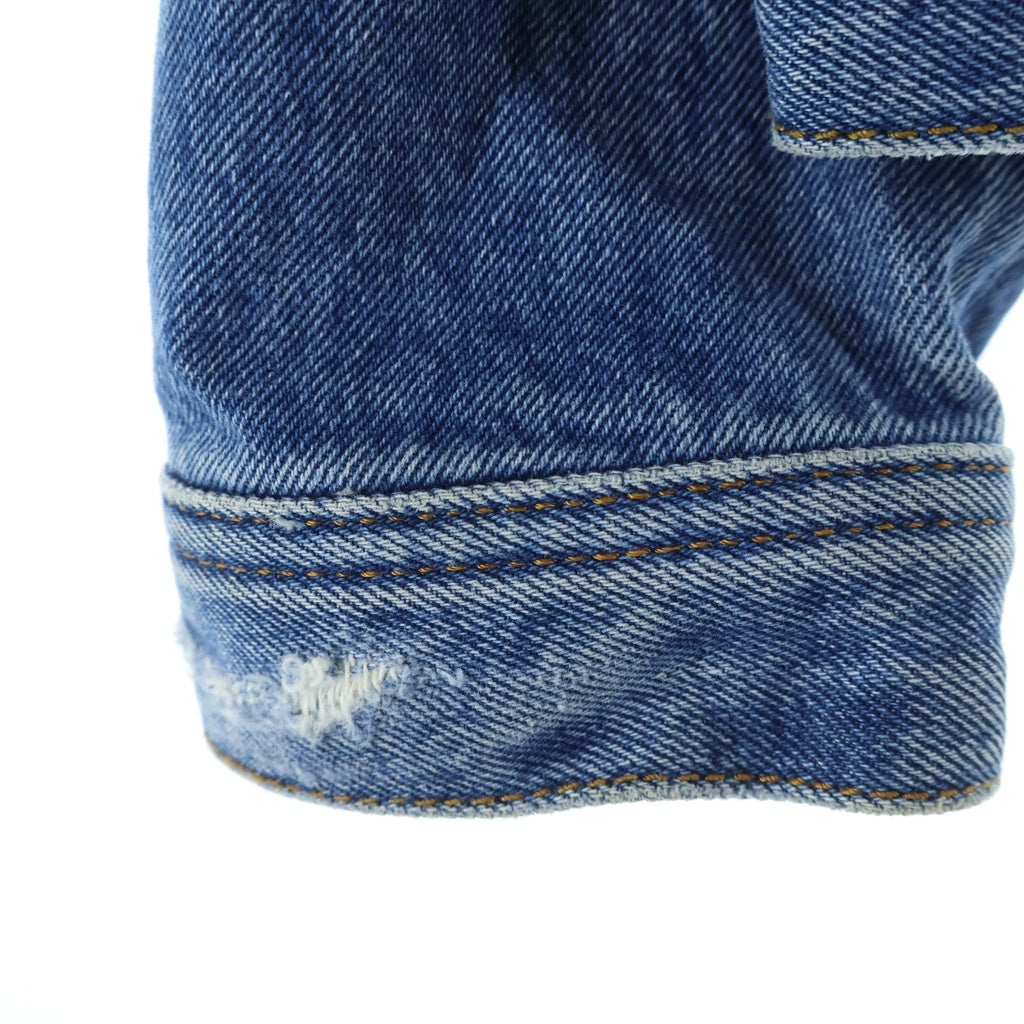 DIESEL(ディーゼル) 18AW NOT COOL ANYMORE HC-NHILL ヘイトクチュールデニムジャケット ペイント インディゴ