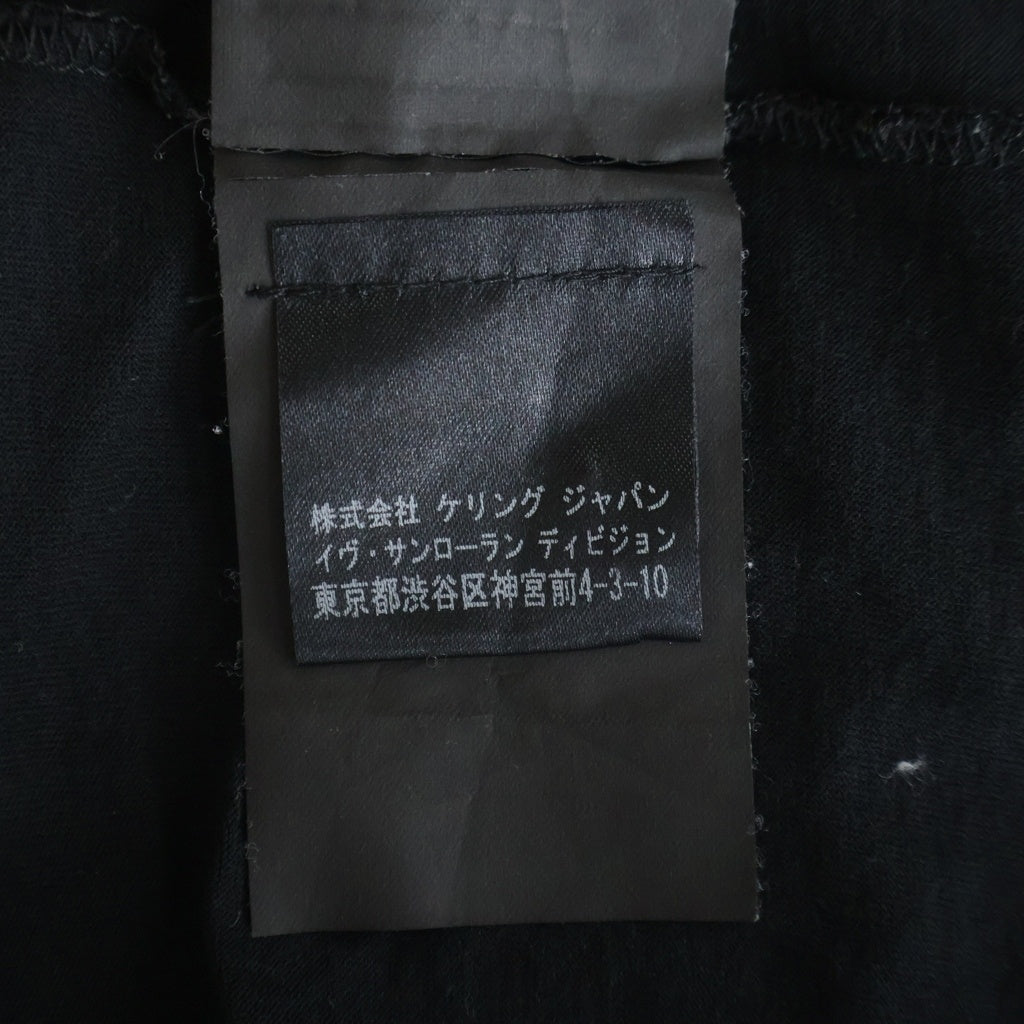 SAINT LAURENT PARIS(サンローランパリ) Tシャツ ブラック 00163 レディース