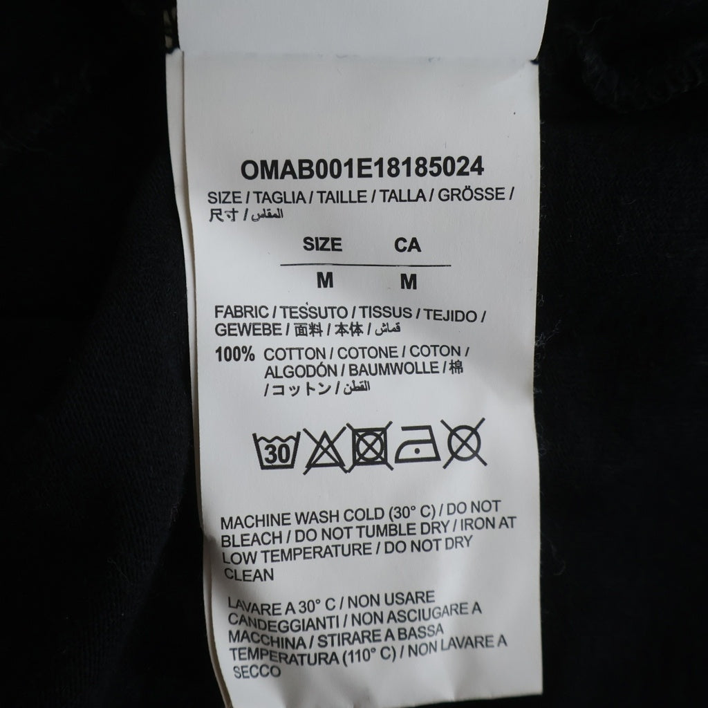 OFF-WHITE(オフホワイト) 長袖Tシャツ バックプリント ブラック 18185024 レディース