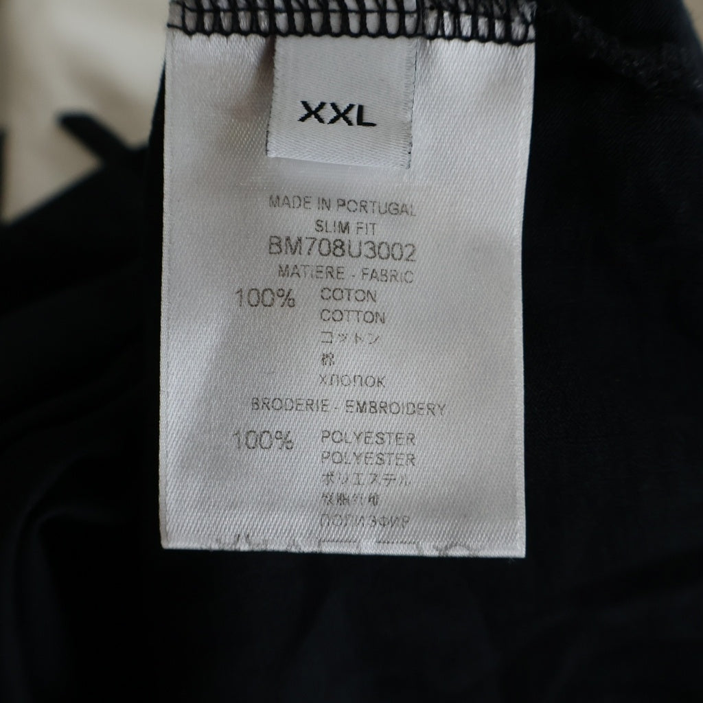 GIVENCHY(ジバンシィ) ロゴ刺繍Tシャツ ブラック #XXL BM708U3002 レディース