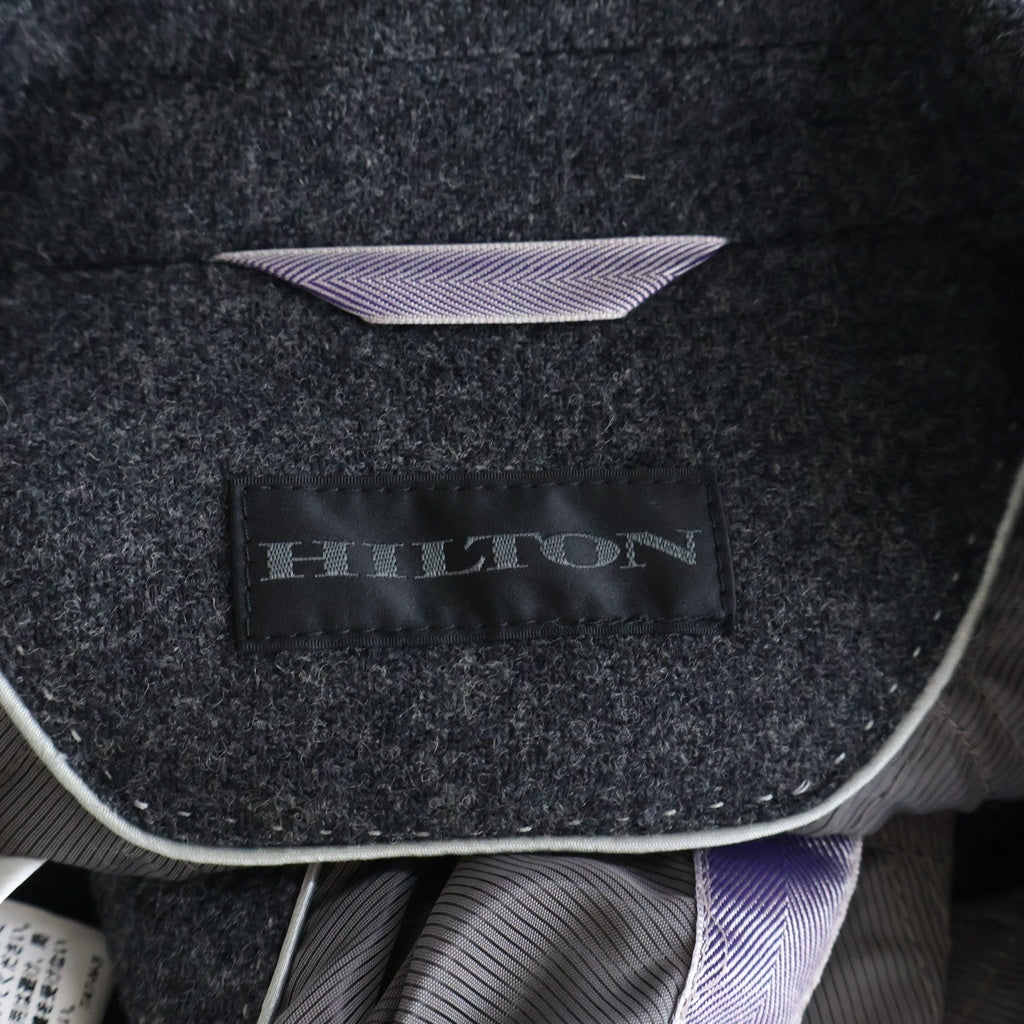 HILTON(ヒルトン) ロングコート グレー ウール