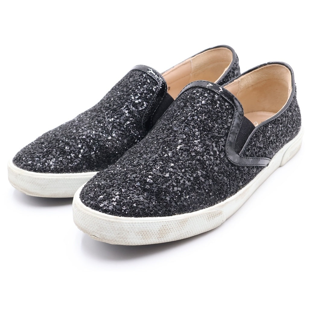 JIMMY CHOO(ジミーチュウ) ジミーチュウ スリッポンスニーカー ブラック レディース