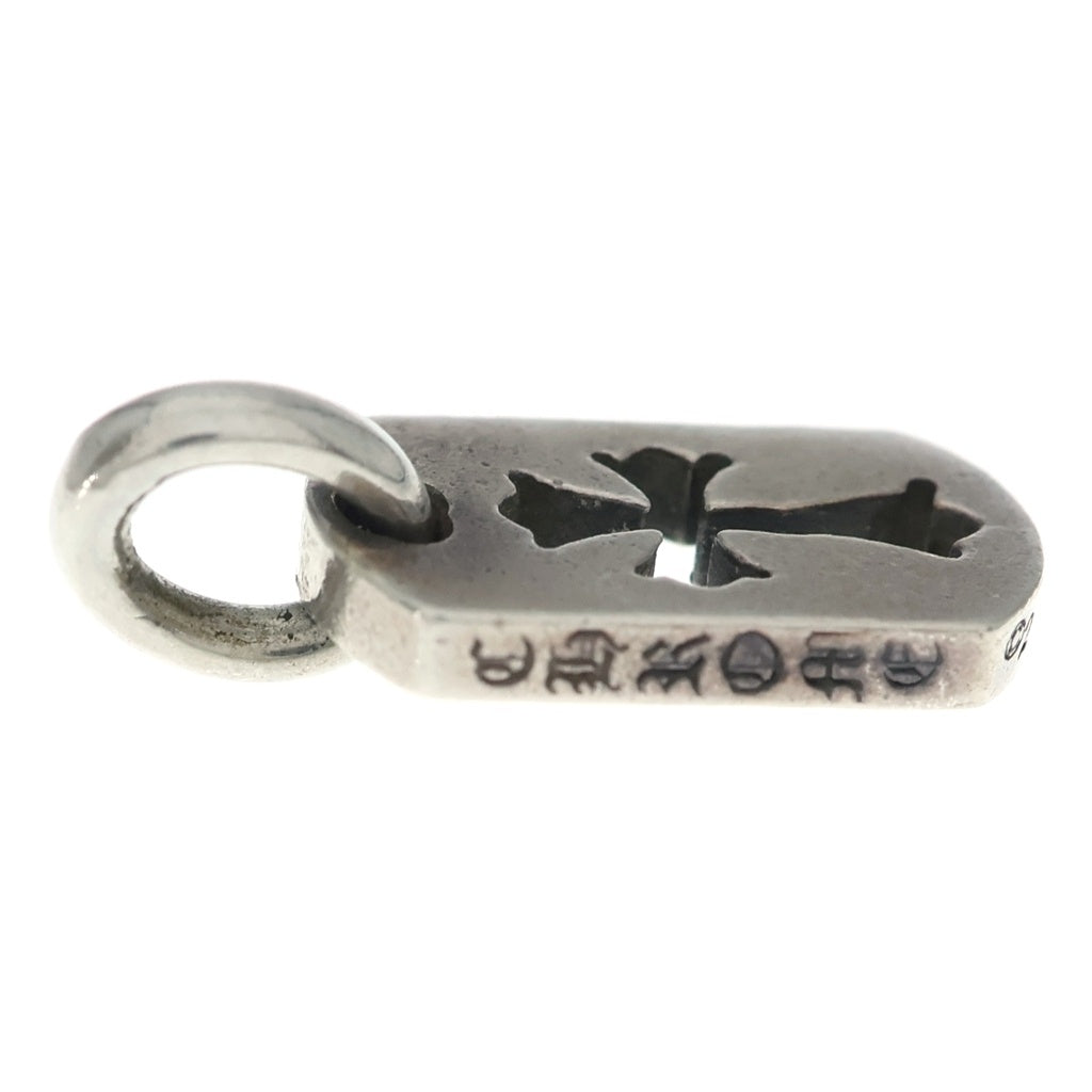 CHROME HEARTS(クロムハーツ) D TAG SML CO CRS カットアウトクロスドッグタグ スモール ペンダントトップ シルバー BCA242