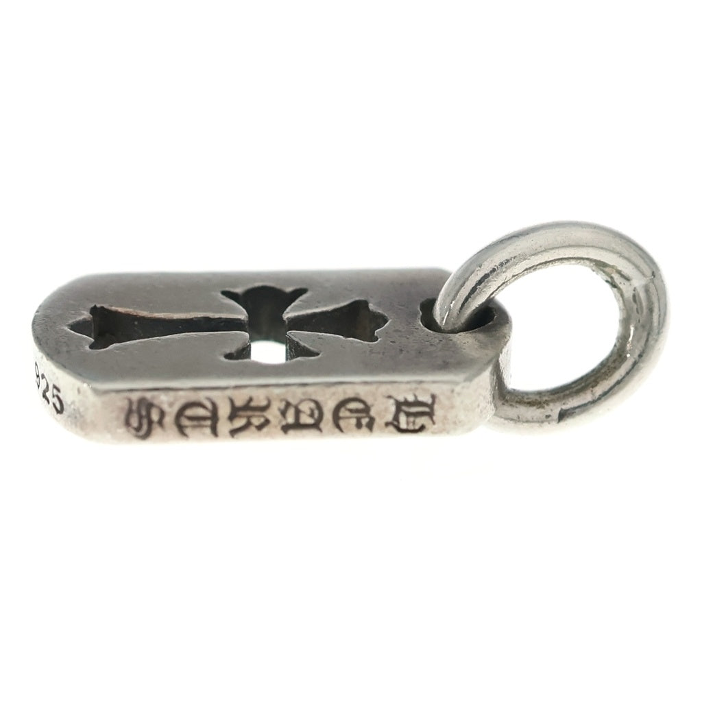 CHROME HEARTS(クロムハーツ) D TAG SML CO CRS カットアウトクロスドッグタグ スモール ペンダントトップ シルバー BCA242