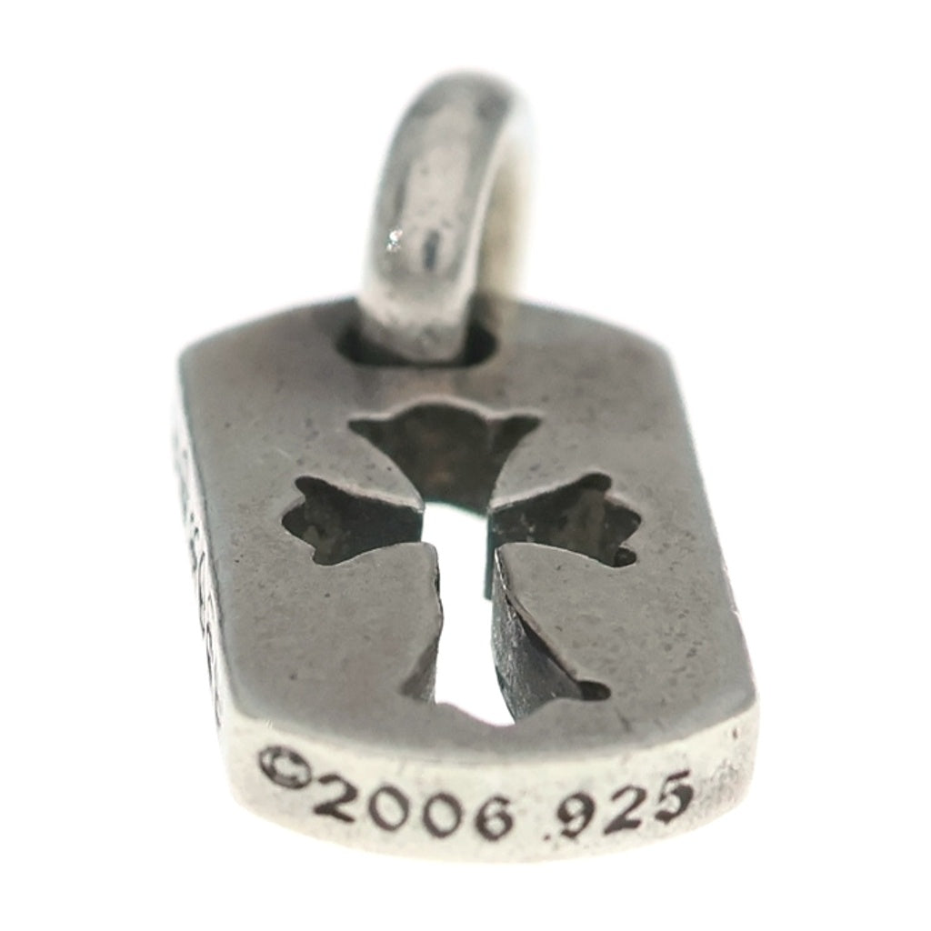 CHROME HEARTS(クロムハーツ) D TAG SML CO CRS カットアウトクロスドッグタグ スモール ペンダントトップ シルバー BCA242