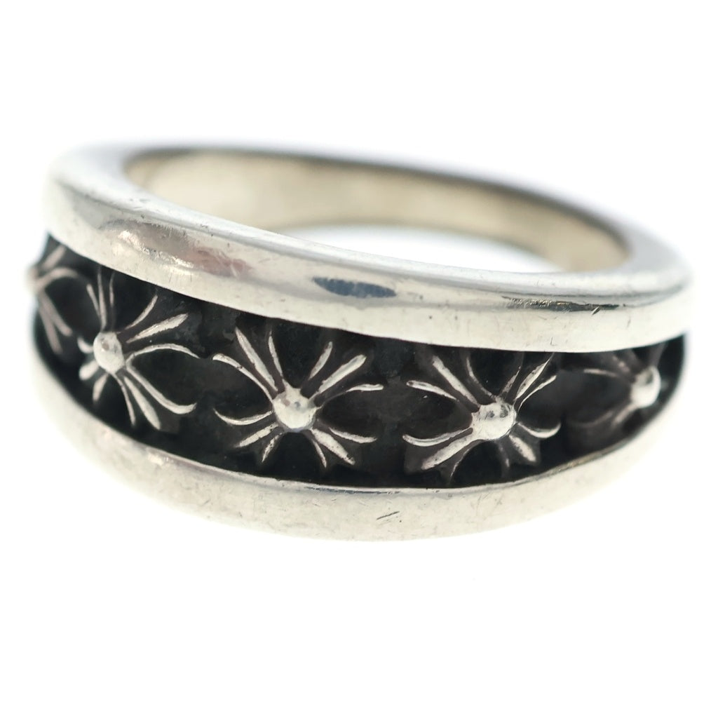 CHROME HEARTS(クロムハーツ) NARROW V CH PLS ナローVバンド CHプラスリング シルバー BCA399