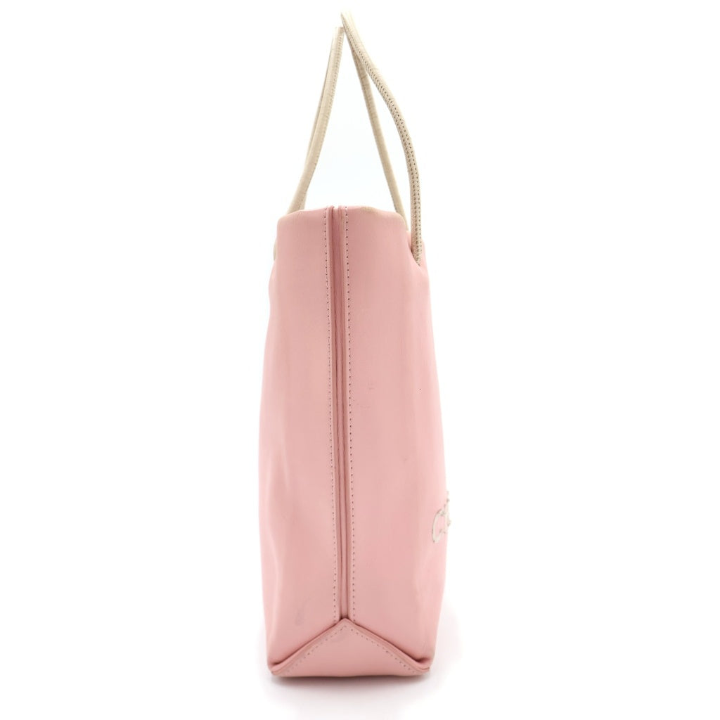 CHANEL(シャネル) エッセンシャル ミニハンドバッグ ピンク レザー レディース